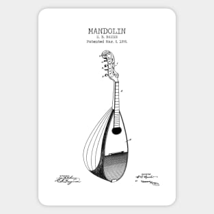 MANDOLIN patent Sticker